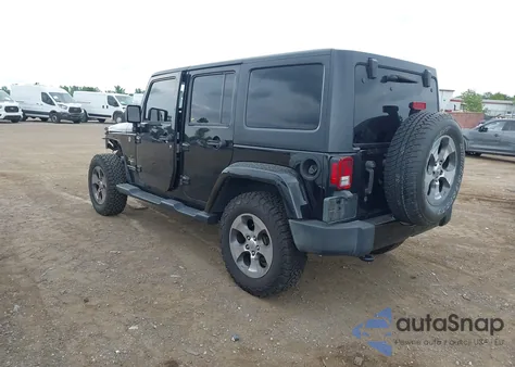 2017 Jeep Wrangler Unlimited Sahara 4X4 из США, поврежденный, VIN 1C4HJWEG0HL716920